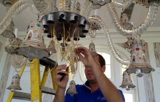 Chandelier Repair and Maintenance Service