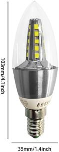 Bullet:Torpedo Shapes bulb for chandelier