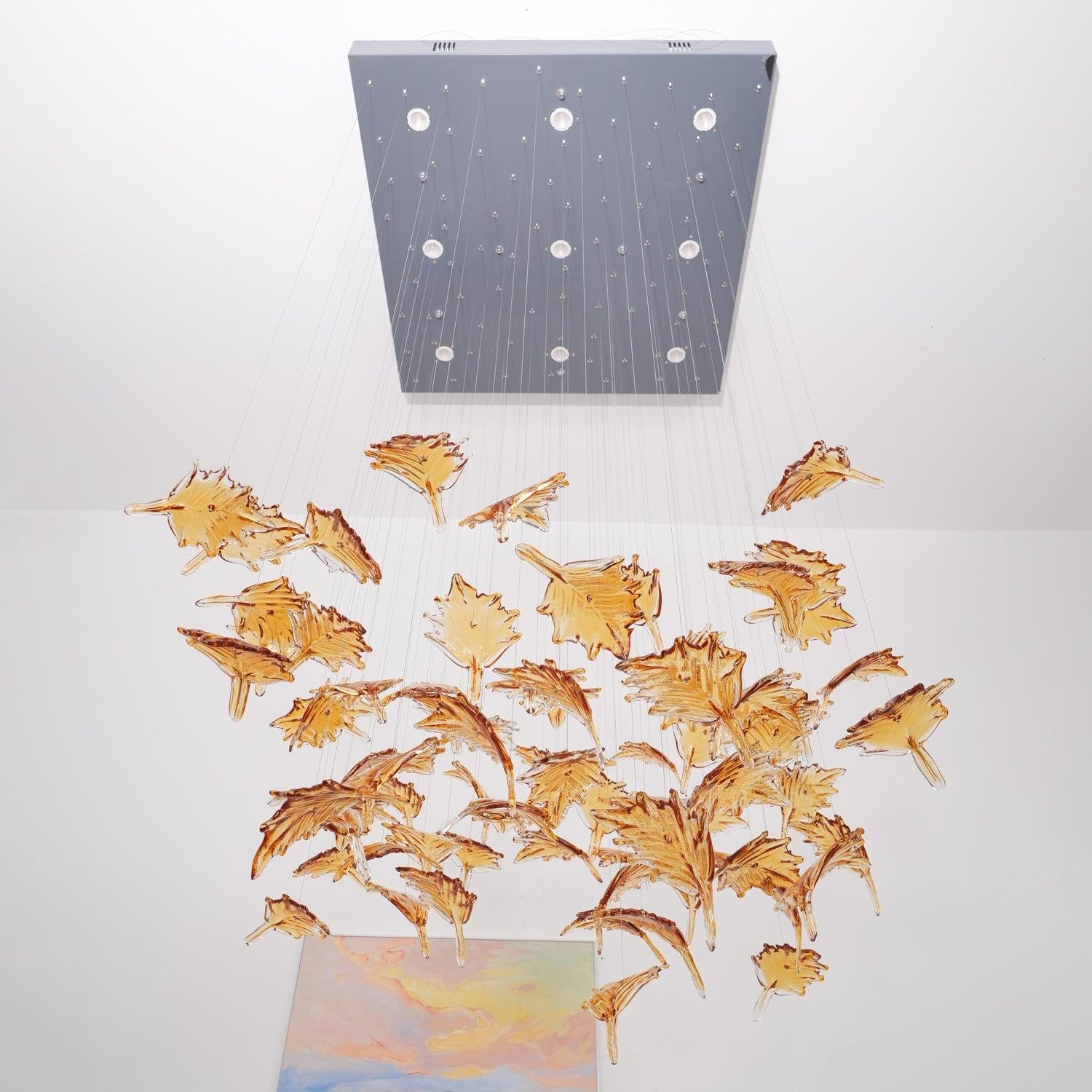 Maple Leaf Chandelier