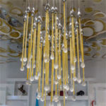 water drop crystal chandelier
