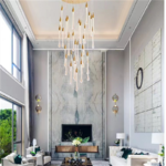 water drop crystal chandelier