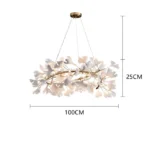 Modern Flower Chandelier
