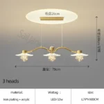 Modern Crystal Globes Chandelier 9