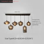 Nordic Glass LED Pendant Lights 18