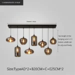 Nordic Glass LED Pendant Lights 19