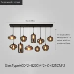 Nordic Glass LED Pendant Lights 20
