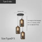 Nordic Glass LED Pendant Lights 23