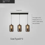 Nordic Glass LED Pendant Lights 25
