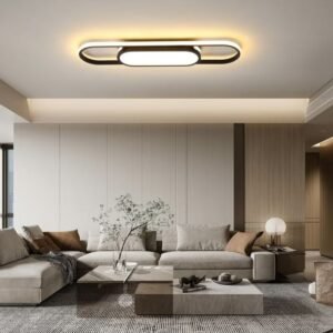 Sputnik Black Chandelier