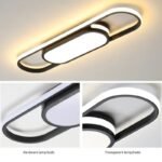 Sputnik Black Chandelier