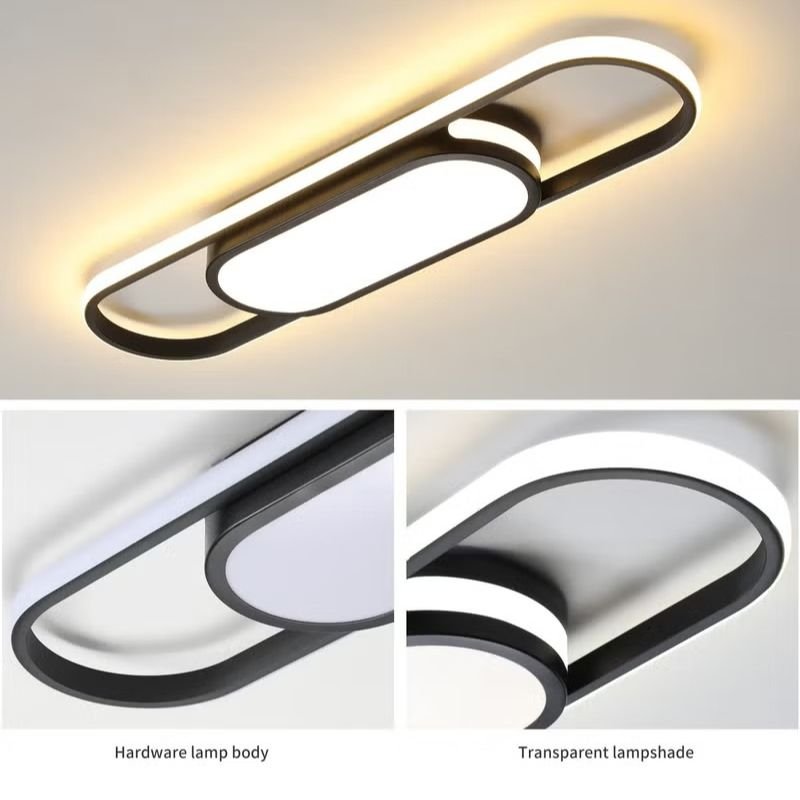 Sputnik Black Chandelier