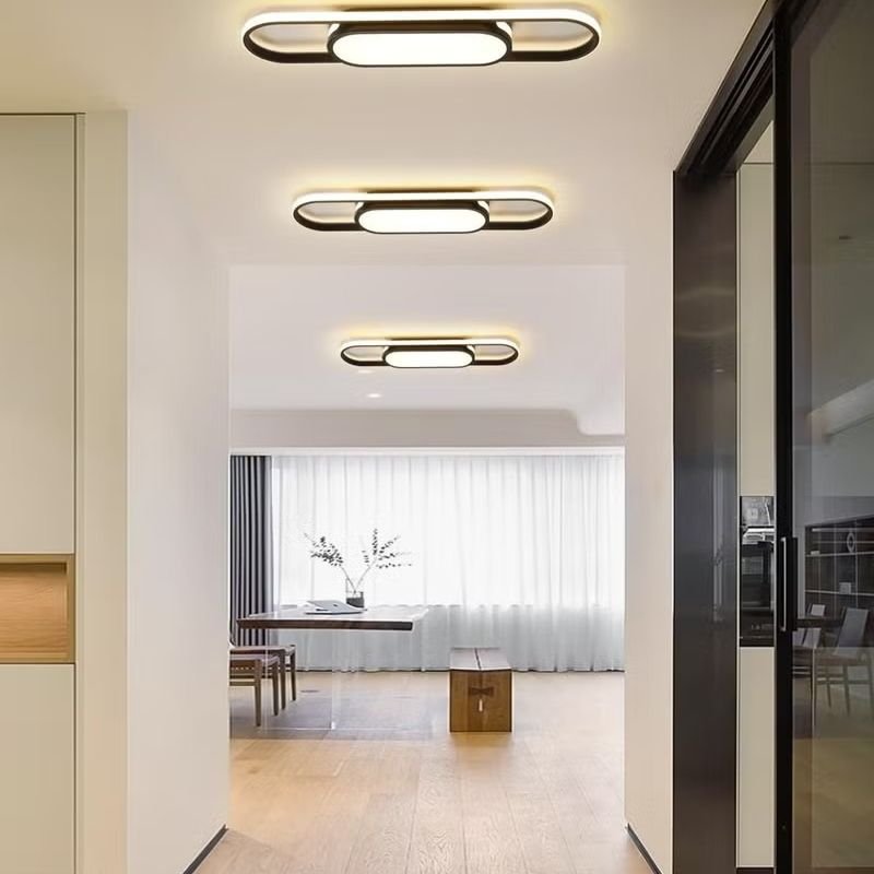 Sputnik Black Chandelier