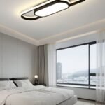 Sputnik Black Chandelier