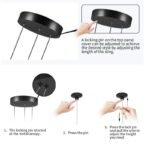 Triple Halo Chandelier