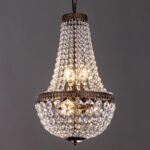 Classic Crystal Empire Chandelier