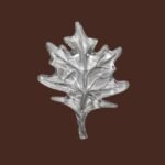 Crystal Clear maple leaf chandelier