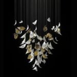 Custom-Primavera-Chandelier-made-with-Floating-Leaves-14 Custom Primavera Chandelier made with Floating Leaves