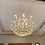 Custom-Primavera-Chandelier-made-with-Floating-Leaves-16 Custom Primavera Chandelier made with Floating Leaves