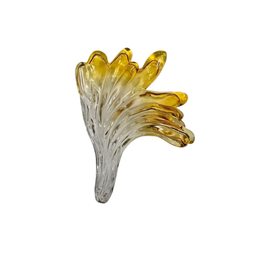 Amber Gold maple leaf chandelier