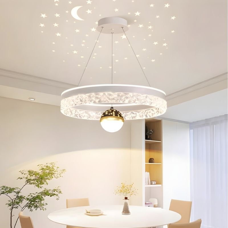 modern ring pendant light