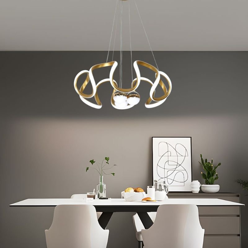 modern ring pendant light