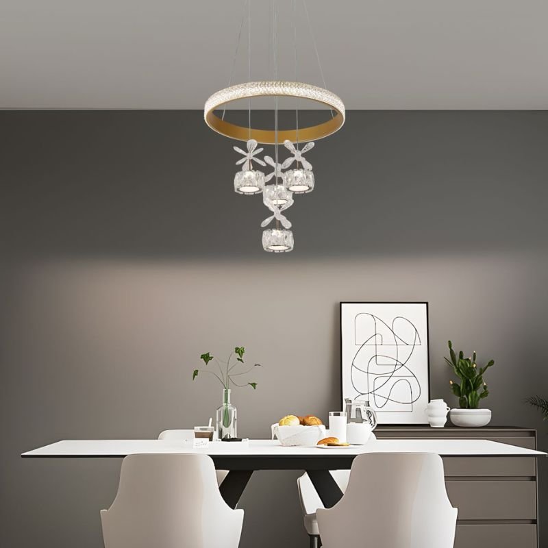 modern ring pendant light