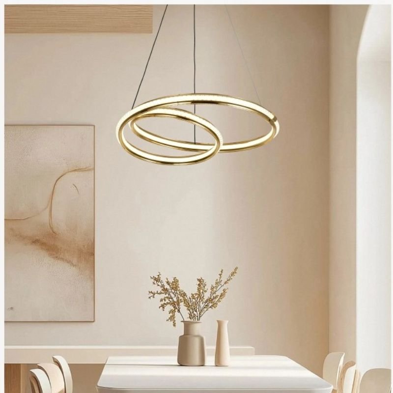 modern ring pendant light