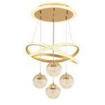 modern ring pendant light