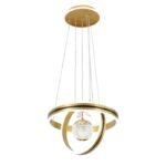 modern ring pendant light