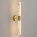 Cylindrical Acrylic Shade LED Long Tube Wall Light