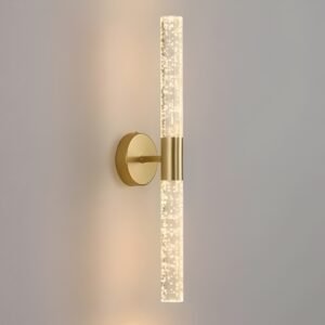 Cylindrical Acrylic Shade LED Long Tube Wall Light