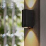 Cylindrical Shaped Outdoor Wall Light