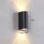 Cylindrical Shaped Outdoor Wall Light