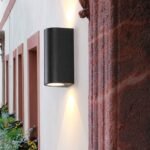 Cylindrical Shaped Outdoor Wall Light