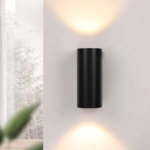 Cylindrical Shaped Outdoor Wall Light