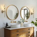 Dimmable Crystal Wall Light Fixture