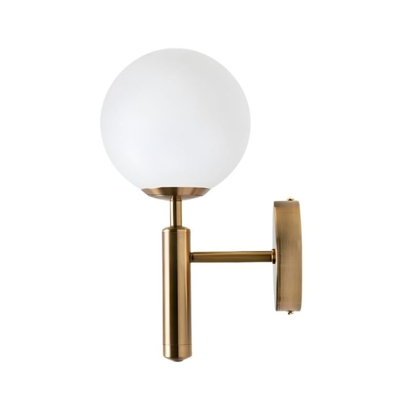 Modern Spherical Shade Wall Light