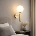 Modern Spherical Shade Wall Light