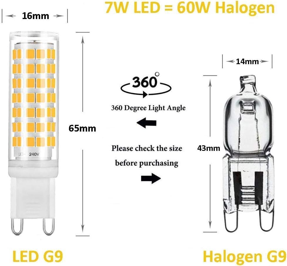 Dimmable Energy Saving Flicker Free G4 G9 LED Bulb 85-265V