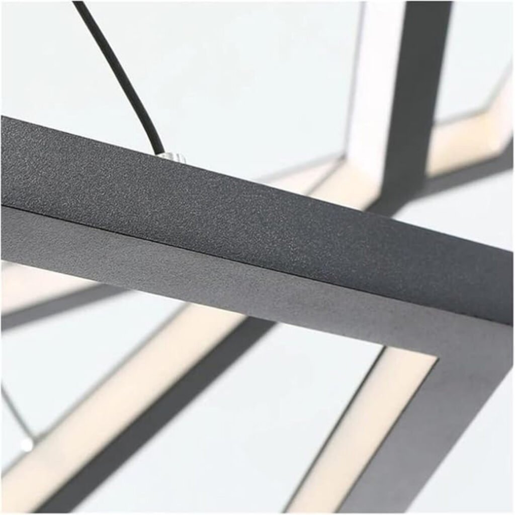 Modern Aluminium Dimmable Hexagon Pendant Lights