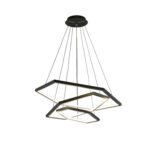 Modern Aluminium Dimmable Hexagon Pendant Lights