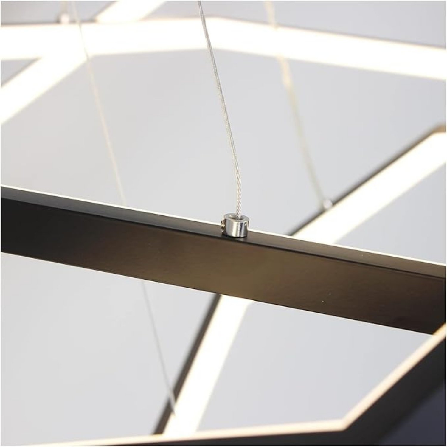 Modern Aluminium Dimmable Hexagon Pendant Lights