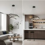 Modern Aluminium Dimmable Hexagon Pendant Lights