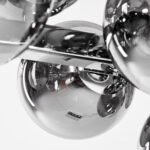 Modern Dimmable Smoky Pendant with 25 Light