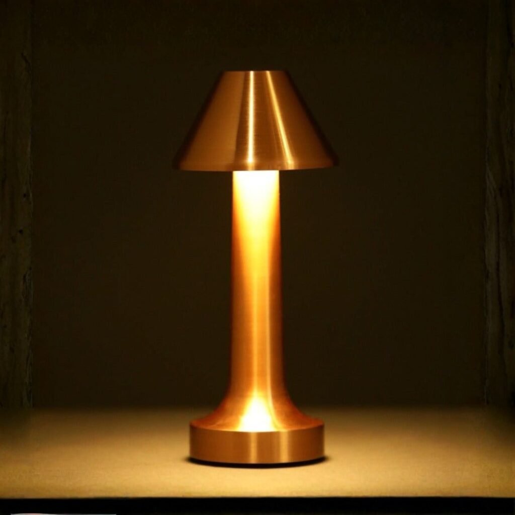 Modern Rechargeable Cordless Small Table Lamp
