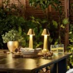 Modern Rechargeable Cordless Small Table Lamp