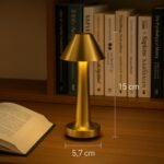 Modern Rechargeable Cordless Small Table Lamp