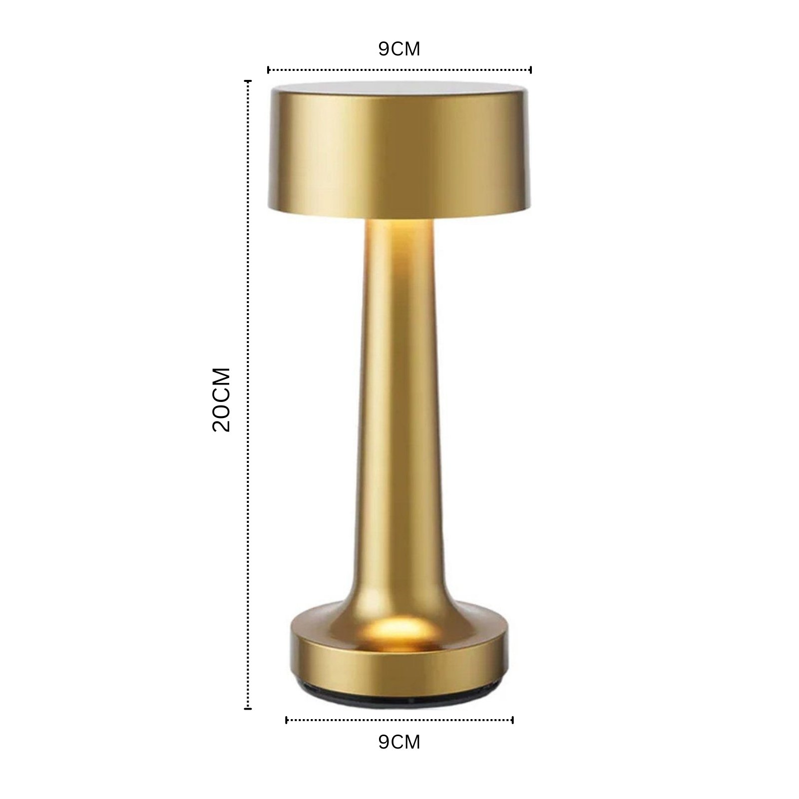 Modern Rechargeable Cordless Small Table Lamp