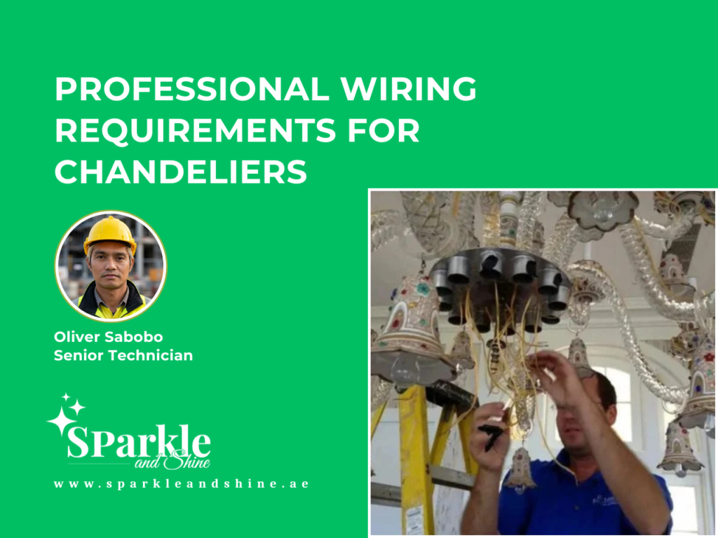 Professional Wiring Requirements for Chandeliers