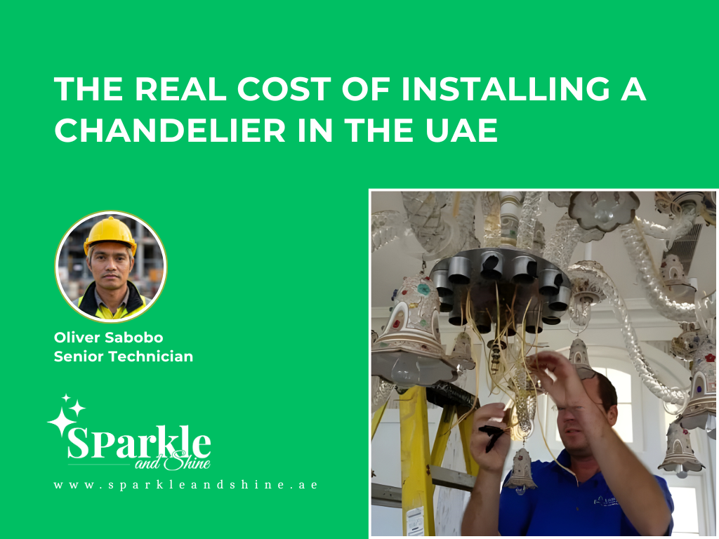 The Real Cost of Installing a Chandelier in the UAE